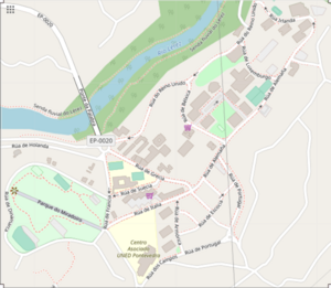 Location Map Pontevedra Monte Porreiro