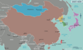 Map of East Asia