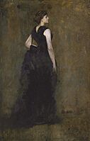 Maria Oakey Dewing by Thomas Wilmer Dewing (1851-1938)