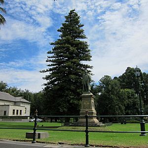 Monument to George Lansell, Rosalind Park, Bendigo, Australia