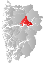 Sogndal within Vestland