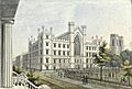 New York University Building in Washington Square, 1850