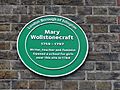 Newington Green plaque