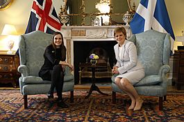 Nicola Sturgeon meets Icelandic Prime Minister, Katrín Jakobsdóttir