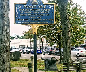 Parrot Rifle and Historic Marker 20211102 180140720