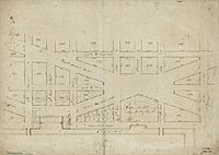 Partial cadastral map of the district around the Center Market, N.W. Washington D.C.. LOC 88694081