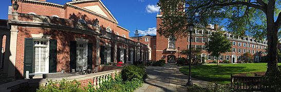 Pierson College Courtyard Yale