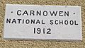 Plaque, Carnowen National School - geograph.org.uk - 993349