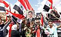Pro-government Syrians demonstration in Damascus after US missile strike 06