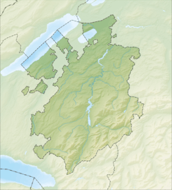 Autafond is located in Canton of Fribourg