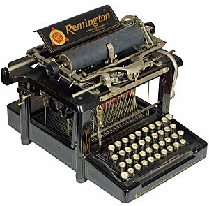 Remington 2 typewriter (Martin Howard Collection)