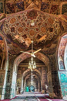 Revised photo Interior of Wazir Khan Mosque