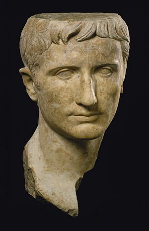 Roman - Portrait of Emperor Augustus - Walters 2321