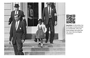 Ruby Bridges Being Escorted