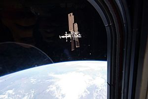 STS 135 ISS From Atlantis