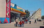 Silver Flash roller coaster Riverview Park Chicago.JPG