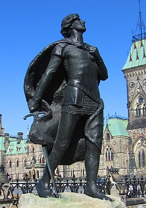 Sir Galahad statue
