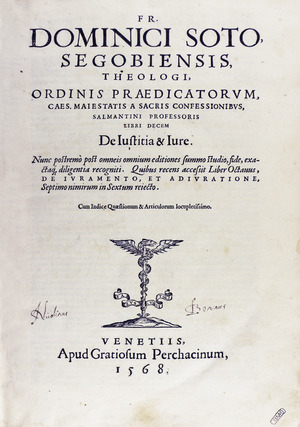Soto - De iustitia & iure, 1568 - 397