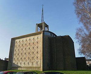 St Mary's Church, Southgate, Crawley (Jan 2013)