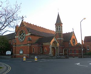 St Mary of the Angels Church, Richmond Road, Worthing.JPG