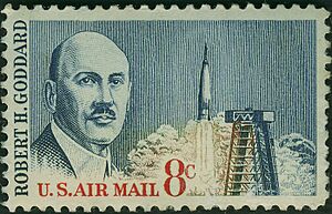 Stamp-robert h goddard