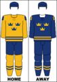 Sweden national hockey team jerseys - 2014 Winter Olympics