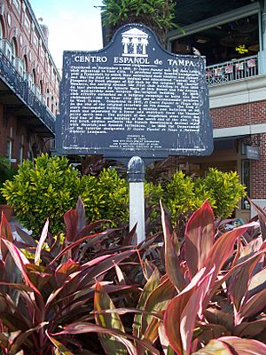 Tampa Centro Espanol plaque01