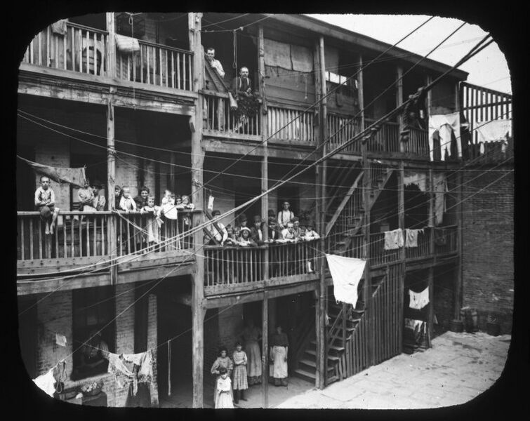 Tenements. Brooklyn, Gold Street. 1890
