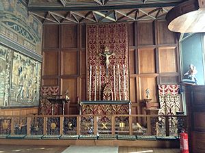The Chapel Royal in the South Range of Falkland Palace