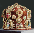 The crown of king Stefan Uroš III Dečanski Nemanjić 14c