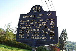 Tidewater Pipe Co marker-1