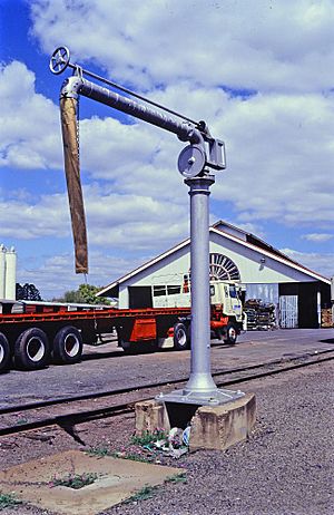 Toowoomba Railway Station, Water Crane (1993)