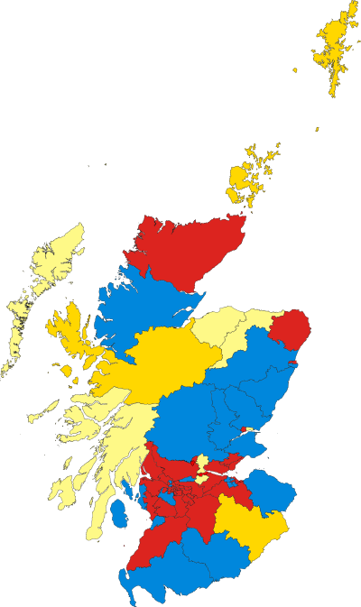 United Kingdom general election 1974 Feb in Scotland.svg