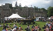 View of Port Eliot in St Germans, Cornwall, England, seat of Lord Eliot 1