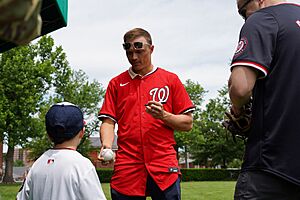 Washington Nationals and their families visit the 3d U.S. Infantry Regiment (The Old Guard) in Virginia on May 20, 2025 - 23