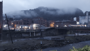 Welch, WV on an overcast morning