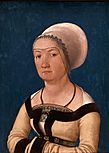 Wife of Jörg Fischer - Hans Holbein the Elder