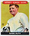 1933 Goudey Sport Kings 02 Babe Ruth