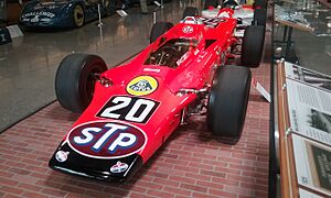 1968 Lotus Wedge Turbine, Indy 500 number 20, WoSM