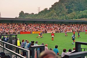 Adams Park - the first ever match