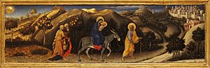 Adorazione dei Magi by Gentile da Fabriano - Predella