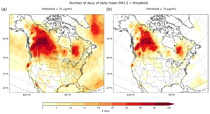 Air quality 2023 canadian wildfires