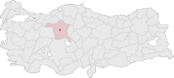 Ankara Turkey Provinces locator
