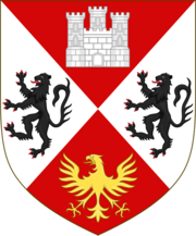 Arms of Disraeli, Earl of Beaconsfield.svg