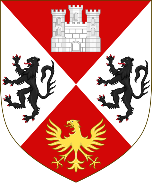 Arms of Disraeli, Earl of Beaconsfield