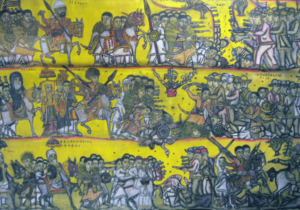 Battle of Adwa tapestry at Smithsonian