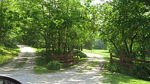 Baum-Shaeffer Farm driveway