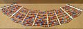 Beads, modern restringing, Tell Agrab, Earlier Shara Temple, Early Dynastic period, 2900-2800 BC, lapis lazuli, carnelian, silver - Oriental Institute Museum, University of Chicago - DSC07362