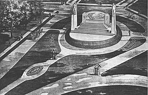 Bell Memorial concept drawing -c.1909