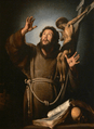 Bernardo Strozzi - St. Francis in ecstasy